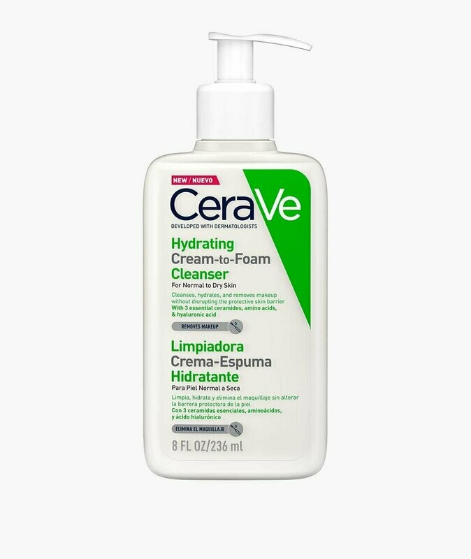 CERAVE CREMA-ESPUMA LIMPIADORA HIDRATANTE 236 ML