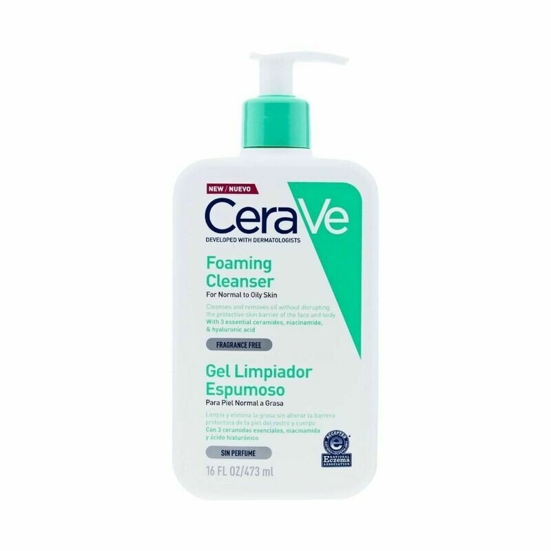 CERAVE GEL LIMPIADOR ESPUMOSO