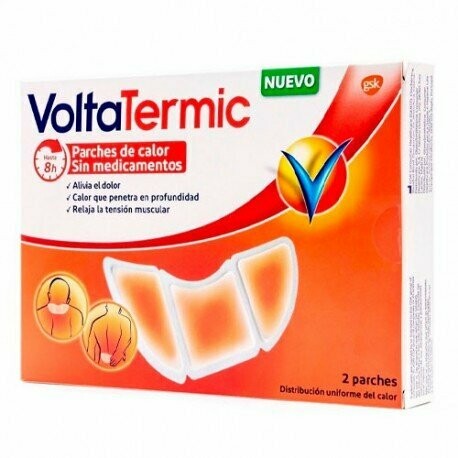 VOLTATERMIC PARCHES DE CALOR 2 UNIDADES