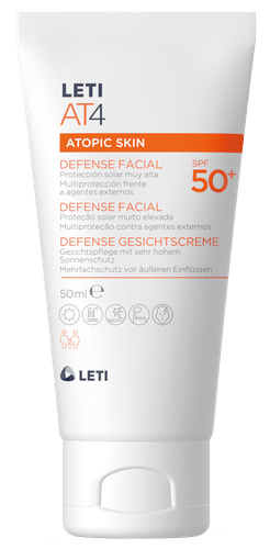 LETI AT4 DEFENSE FACIAL SPF 50+ PIEL ATOPICA
