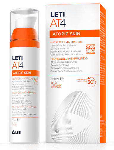 LETI AT4 HIDROGEL ANTIPICOR PIEL ATOPICA