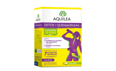 AQUILEA DETOX + QUEMAGRASAS 10 STICKS