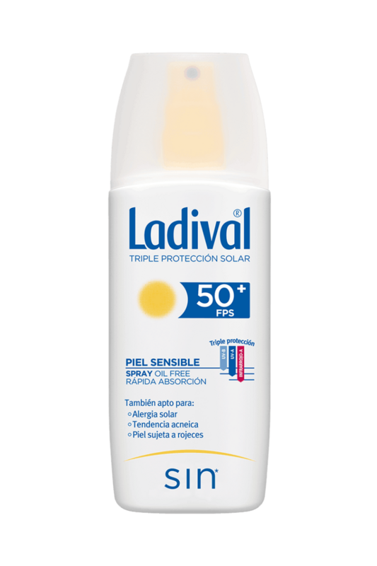 LADIVAL SPRAY PIEL SENSIBLE 50+ SPF