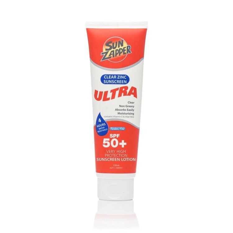 SUN ZAPPER ULTRA SUNSCREEN LOTION 50+ SPF 100 ML