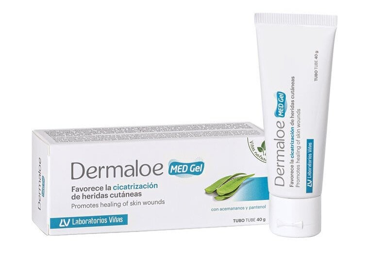 DERMALOE MED GEL IRRITACIONES HERIDAS Y QUEMADURAS