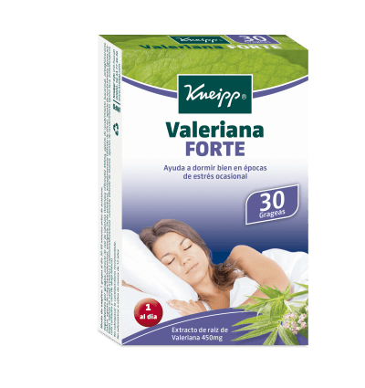 VALERIANA FORTE KNEIPP 30 GRAGEAS VALERIANA FORTE KNEIPP 30 GRAGEAS