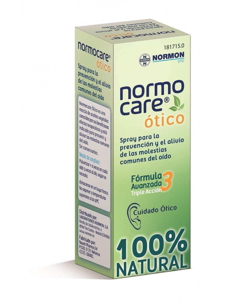 NORMOCARE OTICO TRIPLE ACCION 100% NATURAL