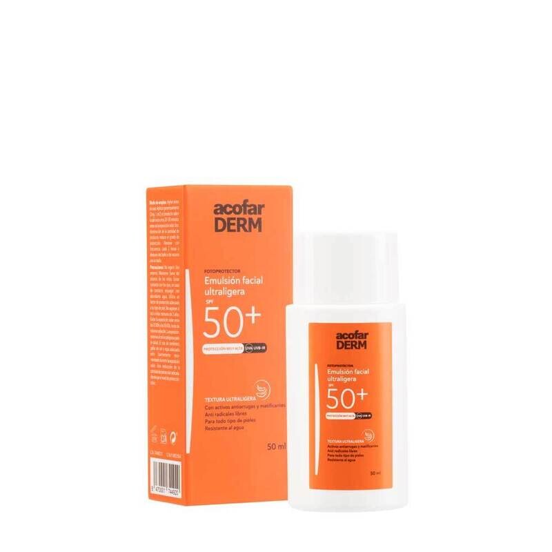 ACOFAR EMULSION FACIAL ULTRALIGERA 50+ SPF