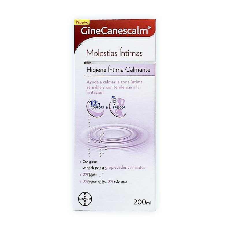 GINECANESCALM HIGIENE INTIMA CALMANTE