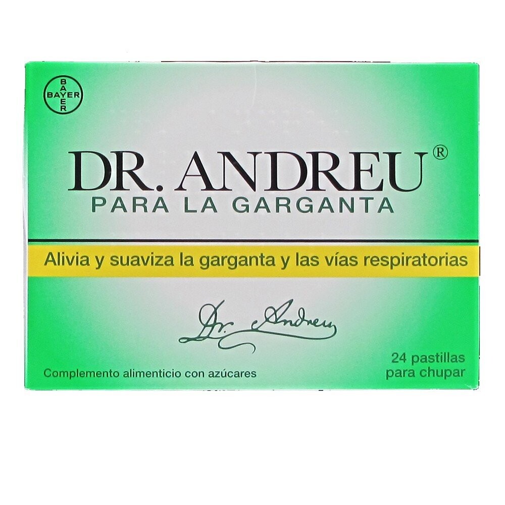 DR ANDREU 24 PASTILLAS PARA CHUPAR