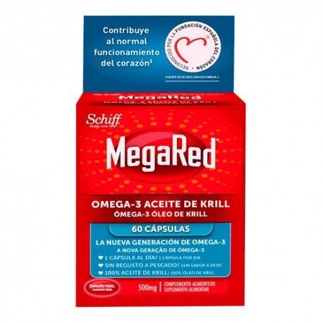 MEGARED ACEITE DE KRILL OMEGA 3 60 CAPSULAS
