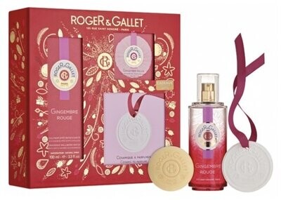 ROGER GALLET GINGEMBRE ROUGE PACK NAVIDAD