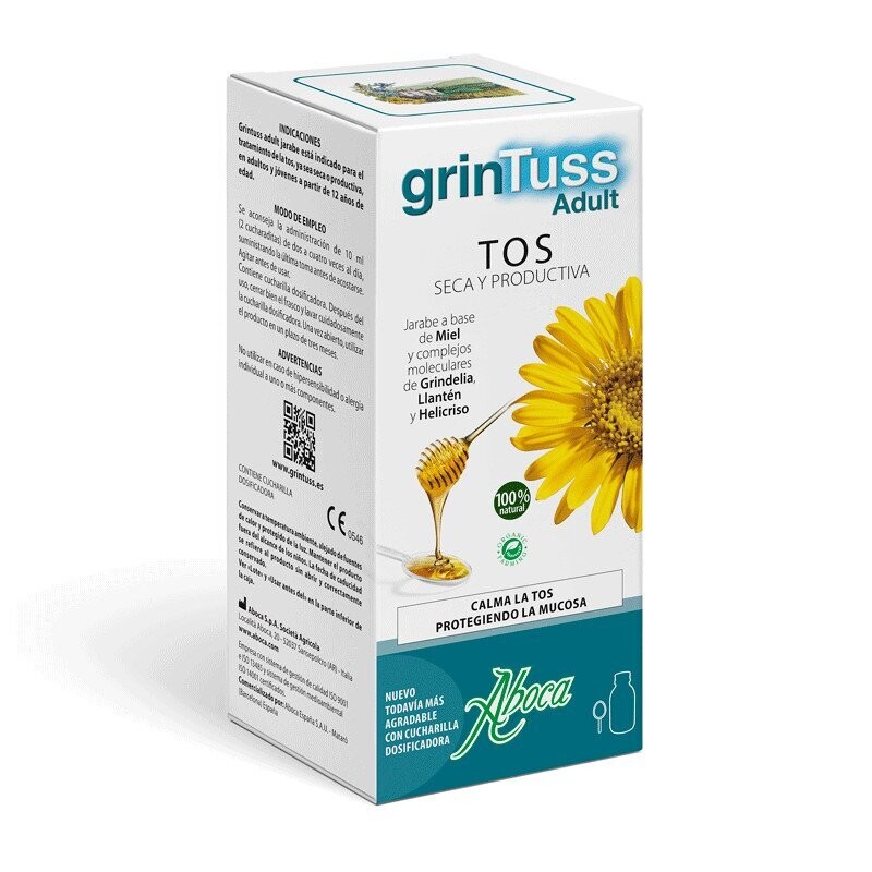 GRINTUSS JARABE NATURAL TOS SECA Y PRODUCTIVA ADULTOS GRINTUSS JARABE NATURAL TOS SECA Y PRODUCTIVA ADULTOS