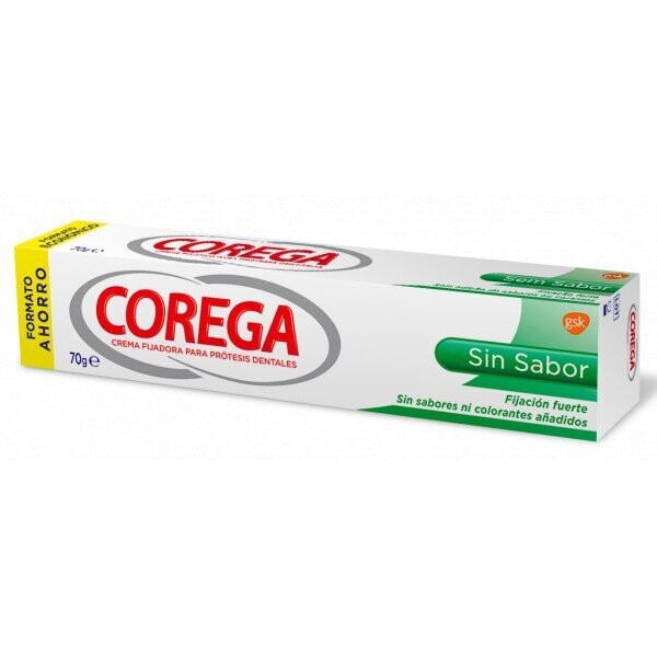 COREGA SIN SABOR CREMA FIJADORA FUERTE