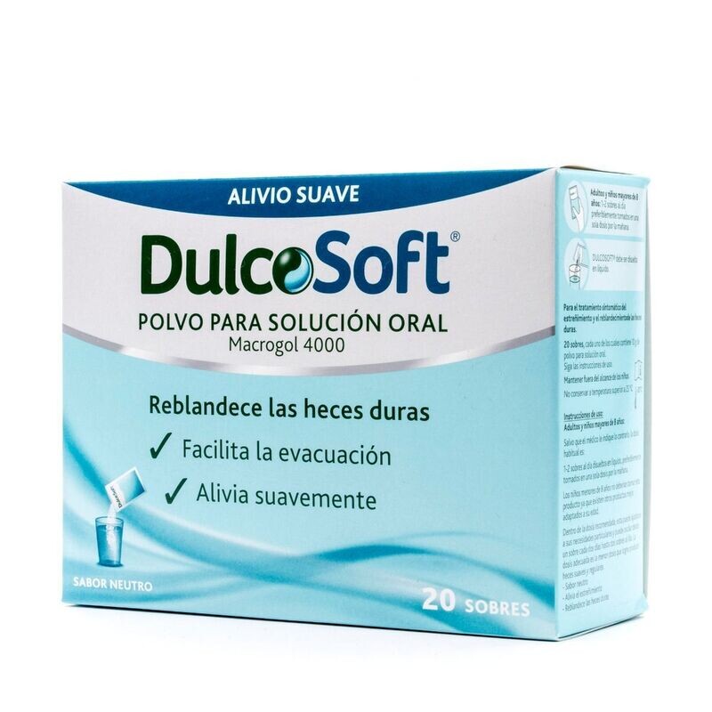 DULCOSOFT ESTREÑIMIENTO 20 SOBRES PARA SOLUCION