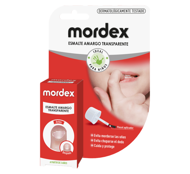 MORDEX ESMALTE AMARGO TRANSPARENTE