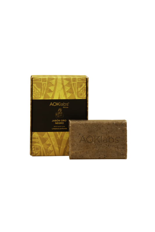 AOK LABS JABON ORO NEGRO