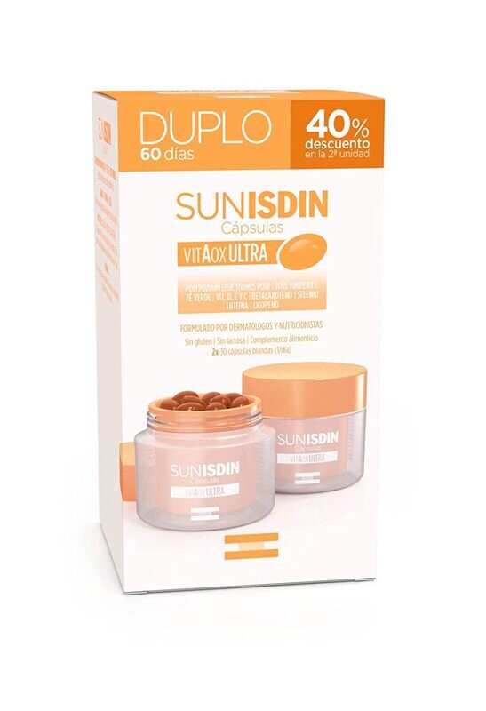 SUNISDIN CAPSULAS VITAOXULTRA PACK DUPLO 60 CAPSULAS SUNISDIN CAPSULAS VITAOXULTRA PACK DUPLO 60 CAPSULAS