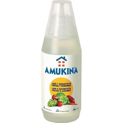 AMUKINA SOLUCION DESINFECTANTE FRUTAS Y VERDURAS 500 ML