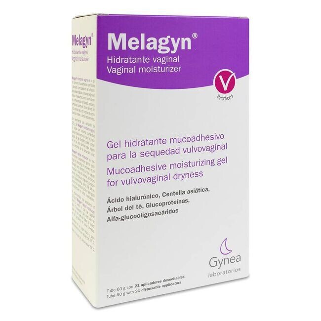 MELAGYN HIDRATANTE VAGINAL MUCOADHESIVO TUBO 60 G CON APLICADOR