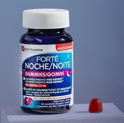 FORTE NOCHE GUMMIES 30 CARAMELOS DE GOMA FORTE NOCHE GUMMIES 30 CARAMELOS DE GOMA