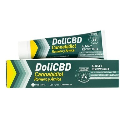 DoliCBD CREMA CANNABIDIOL ROMERO Y ARNICA