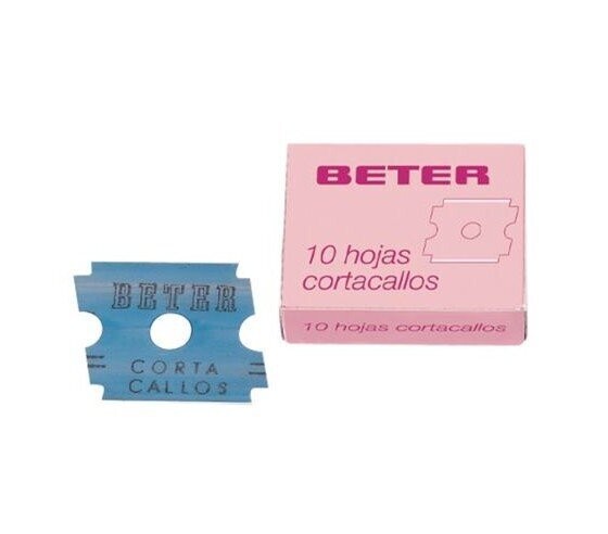 BETER HOJAS CORTACALLOS 10 UNIDADES