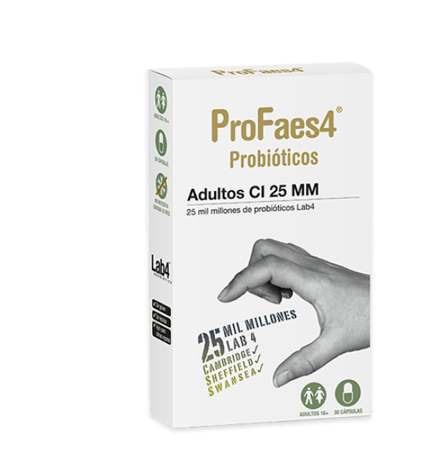 PROFAES 4 PROBIOTICO ADULTOS CI 25 MM 30 CAPSULAS