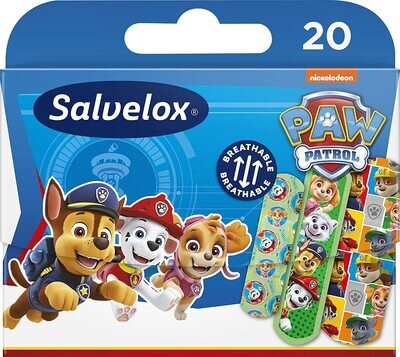 SALVELOX TIRITAS INFANTILES PATRULLA CANINA 20 UNIDADES