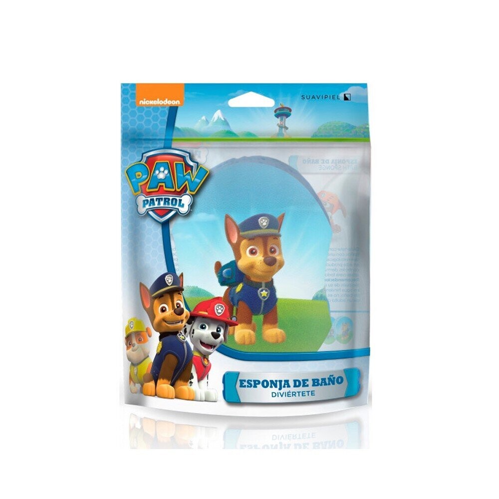 ESPONJA INFANTIL BAÑO PATRULLA CANINA