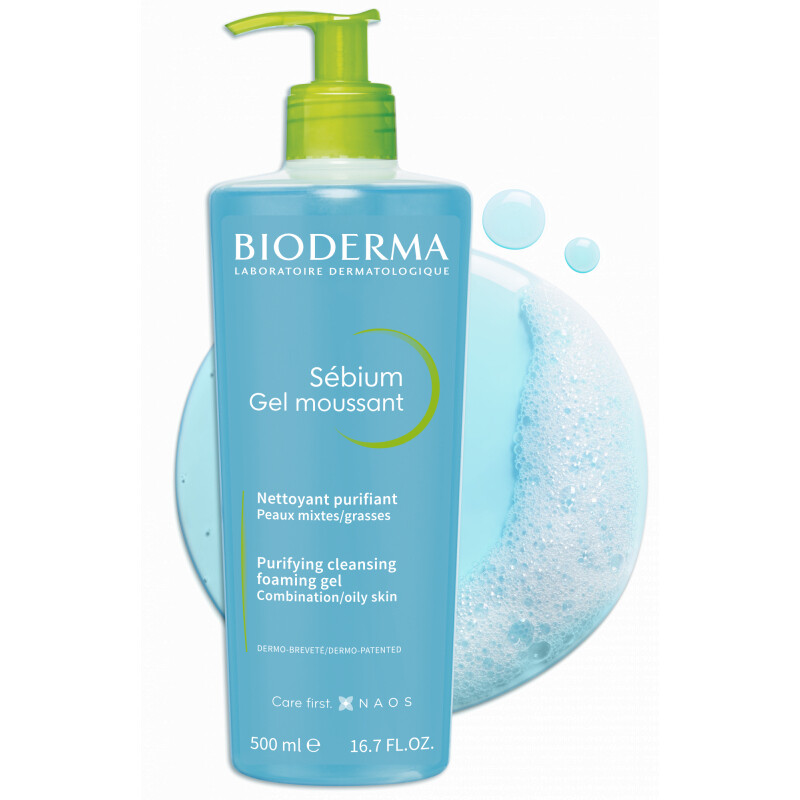 BIODERMA SEBIUM GEL MOUSSANT 500 ML