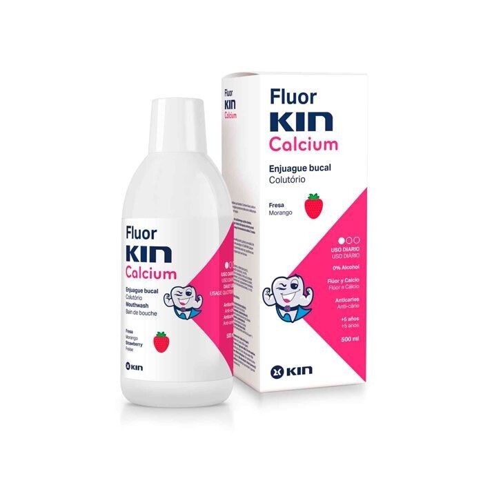 FLUOR KIN CALCIO COLUTORIO INFANTIL 500 ML