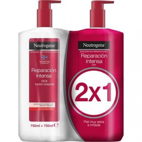 NEUTROGENA REPARACION INTENSA LOCION CORPORAL DUPLO 2 X 750 ML
