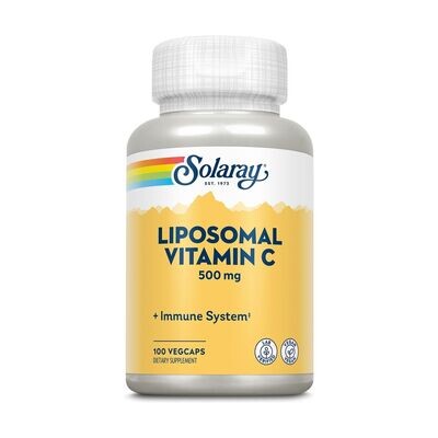 SOLARAY VITAMINA C 500 MG LIPOSOMADA 100 CAPSULAS VEGETALES