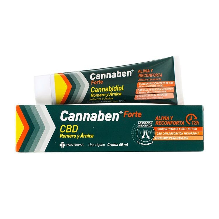 CANNABEN FORTE CBD ROMERO Y ARNICA 60 ML