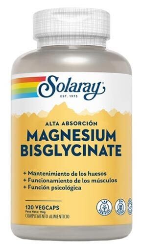 SOLARAY MAGNESIO BISGLICINATO 120 CAPSULAS