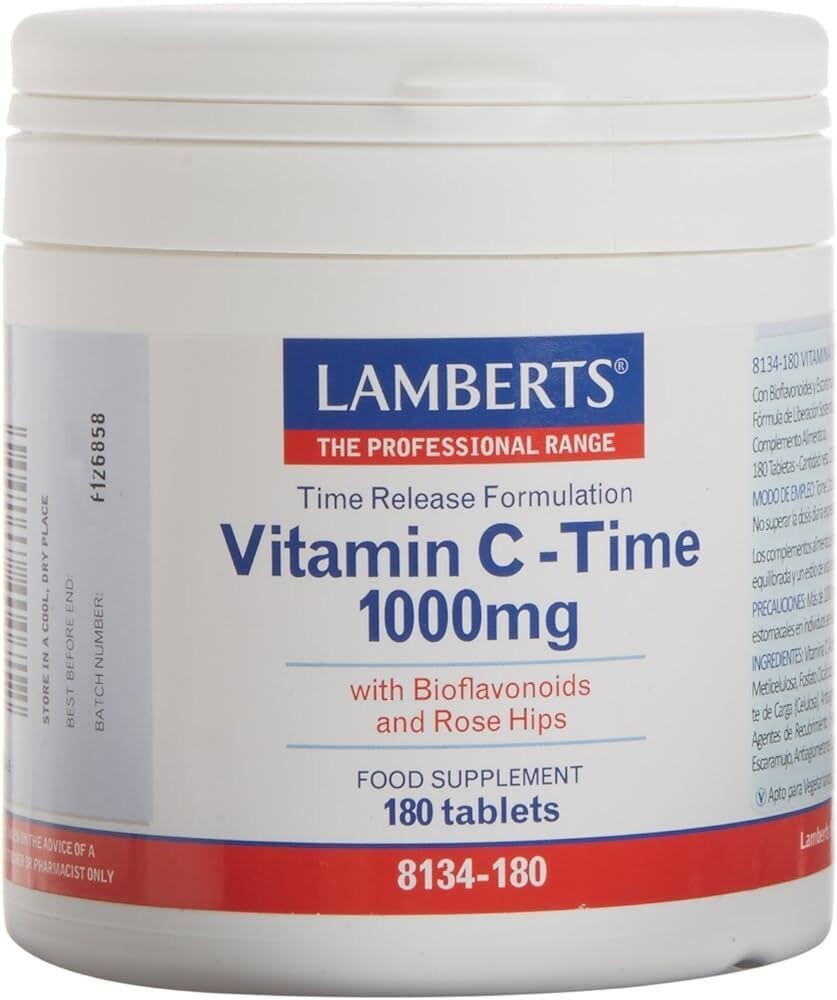 LAMBERTS VITAMIN C TIME 180 COMPRIMIDOS