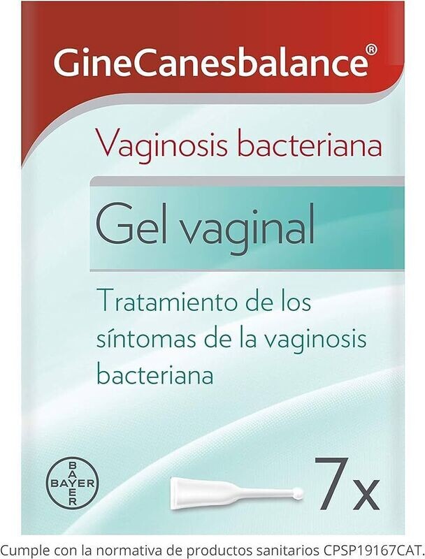 GINECANESBALANCE GEL VAGINAL PARA VAGINOSIS 7 APLICADORES