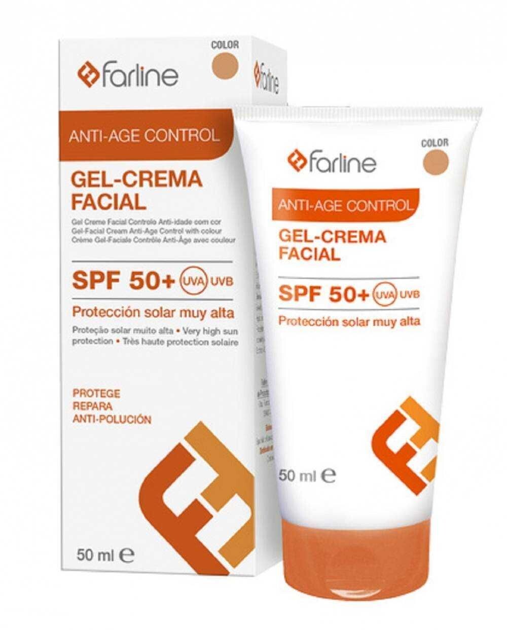 FARLINE GEL CREMA FACIAL ANTI AGE 50 ML