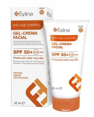 FARLINE GEL CREMA FACIAL ANTI AGE 50 ML