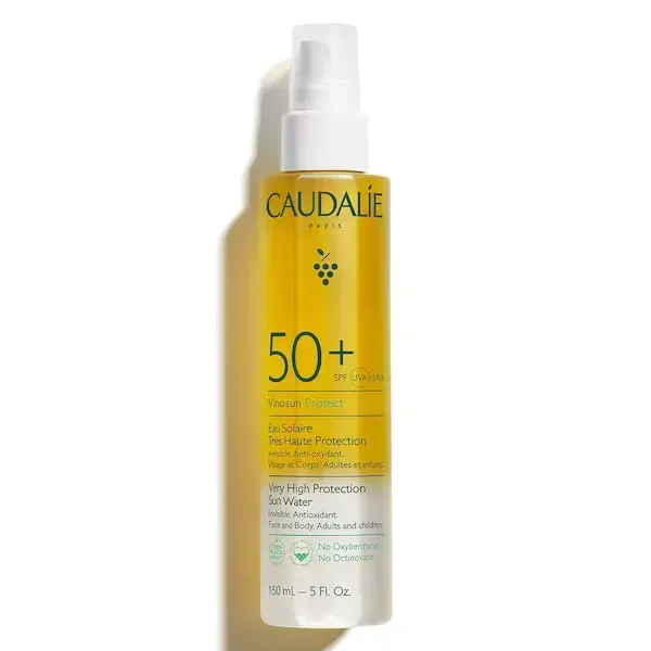 CAUDALIE VINOSUN PROTECT AGUA SOLAR MUY ALTA PROTECCION 50+ 150 ML