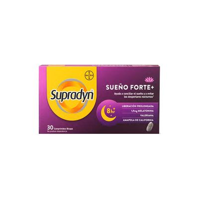 SUPRADYN SUEÑO FORTE + 30 COMPRIMIDOS BICAPA SUPRADYN SUEÑO FORTE + 30 COMPRIMIDOS BICAPA