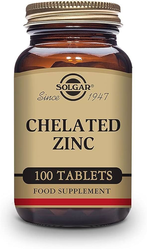 SOLGAR ZINC QUELADO 100 CAPSULAS