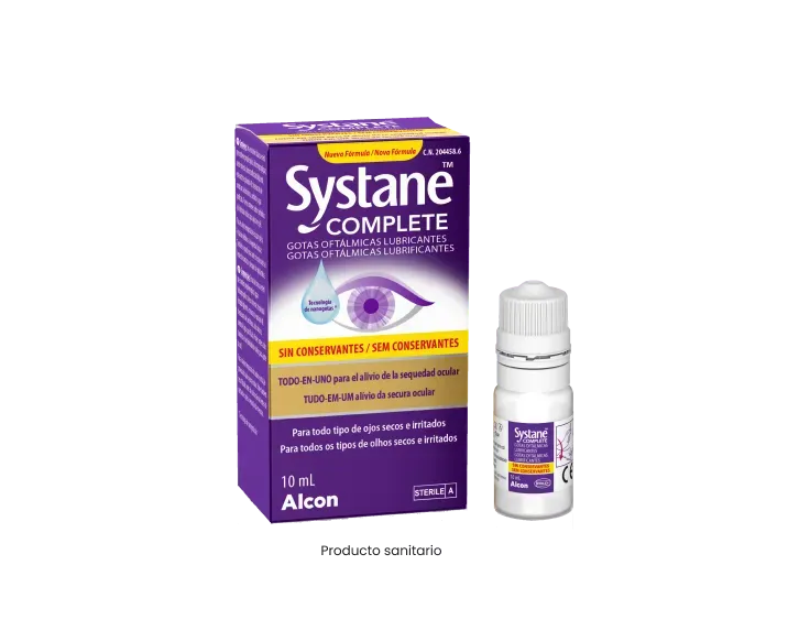 SYSTANE COMPLETE GOTAS LUBRICANTES TODO EN 1 SIN CONSERVANTES 10 ML