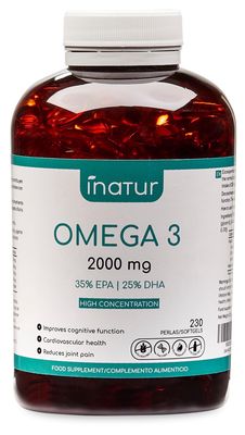 OMEGA 3 INATUR 200 perlas