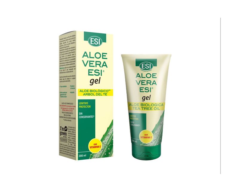 ESI ALOE VERA CON ARBOL DEL TE Y VITAMINA E 100ML ESI ALOE VERA CON ARBOL DEL TE Y VITAMINA E 100ML