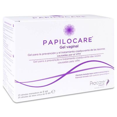 PAPILOCARE GEL VAGINAL 21 CANULAS PAPILOCARE GEL VAGINAL 21 CANULAS