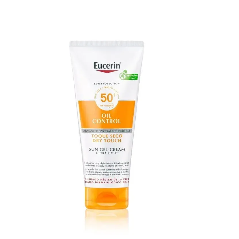 EUCERIN SUN BODY OIL CONTROL GEL CREMA 50 SPF+ 200 ML