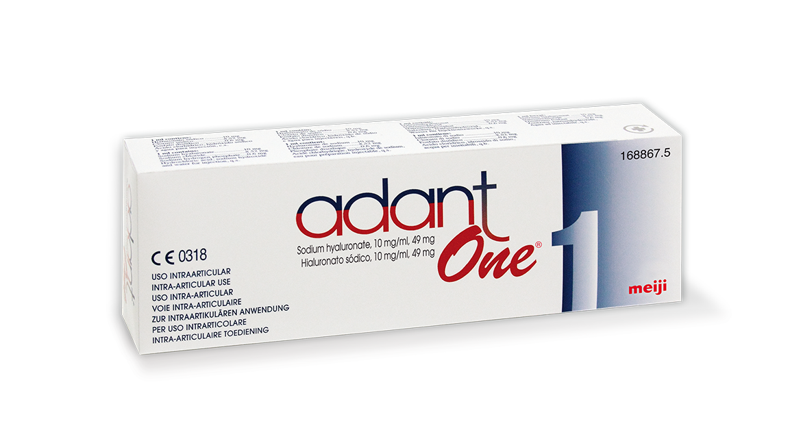 ADANT ONE ACIDO HIALURONICO INTRAARTICULAR 1 JERINGA 10 MG/ML 49 MG