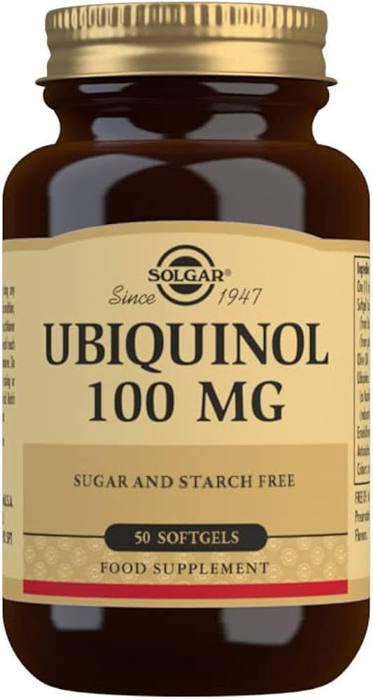 SOLGAR UBIQUINOL 100 MG 50 CAPSULAS BLANDAS